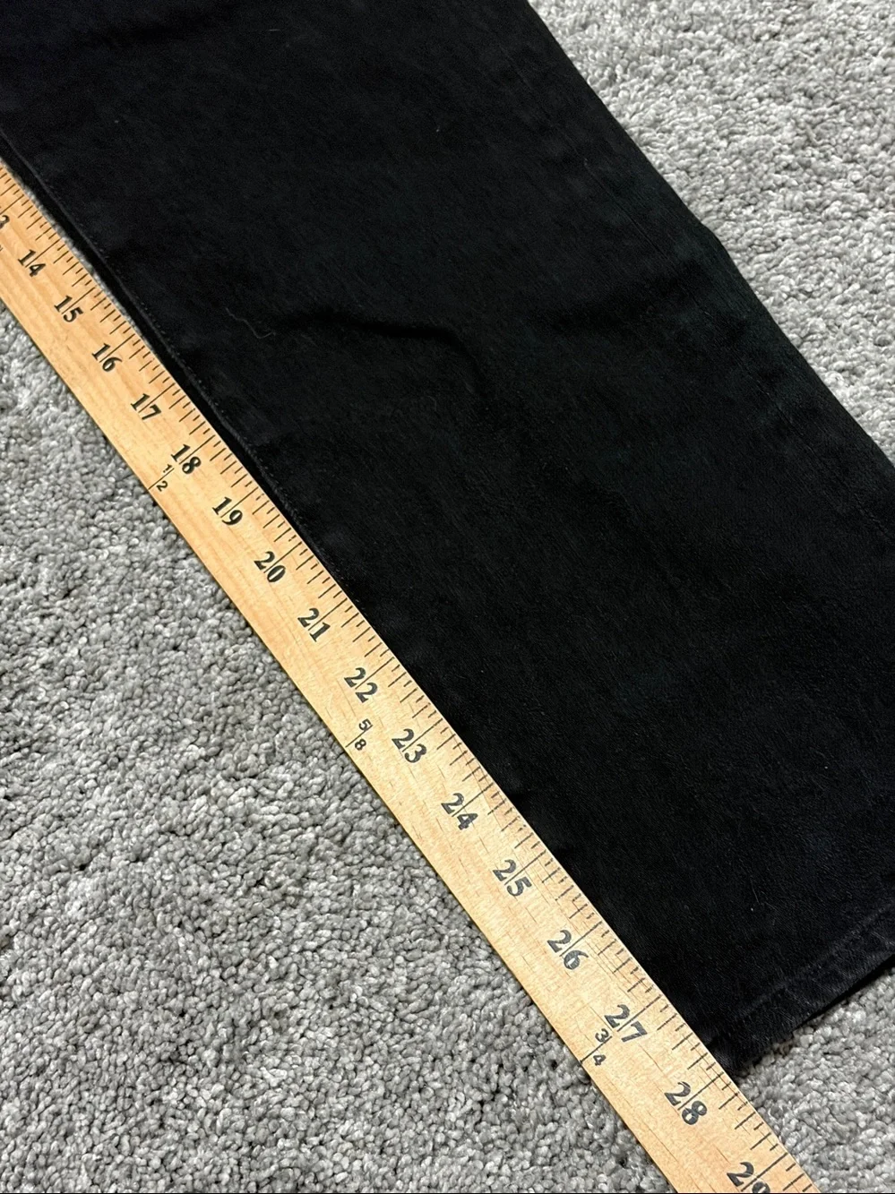 Hiroshi Kato Jeans Mens 33 x 28 Black Selvedge Denim Slim Fit Made In USA